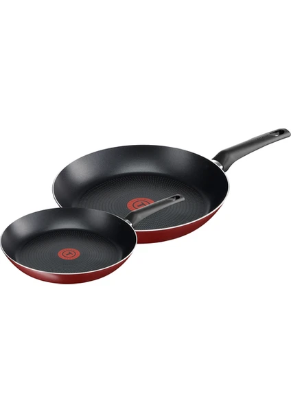 B3119022 Essential Frypans 20cm + 26cm Tava Seti Kırmızı - 2100097258