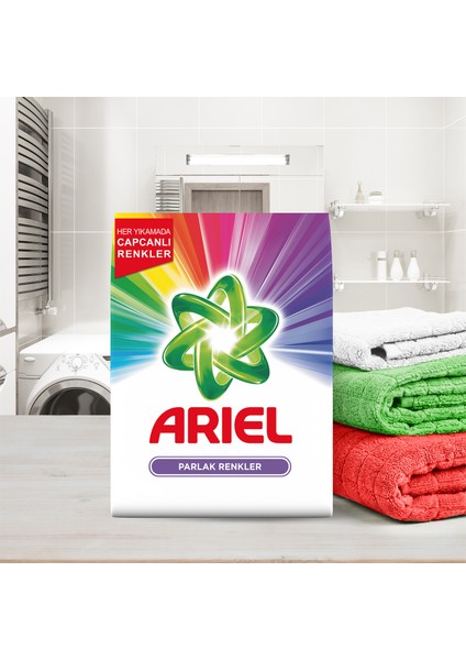 Toz Çamaşır Deterjanı Parlak Renkler 7 kg + Dağ Esintisi 4 kg