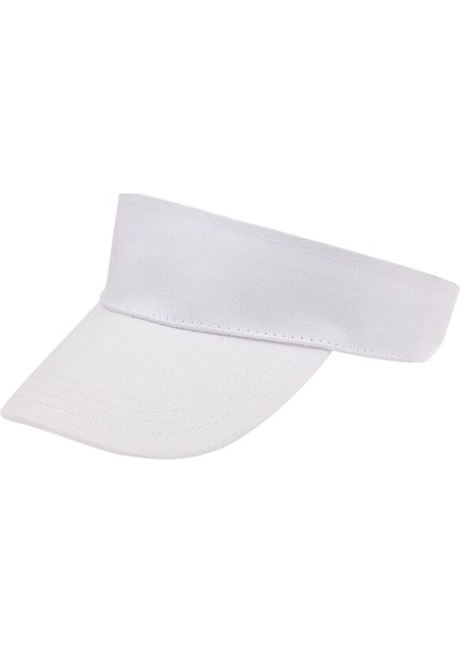 Beyaz Vizör Şapka