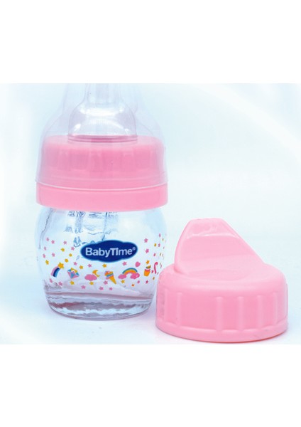 Mini Cam Alıştıma Bardağı Pembe