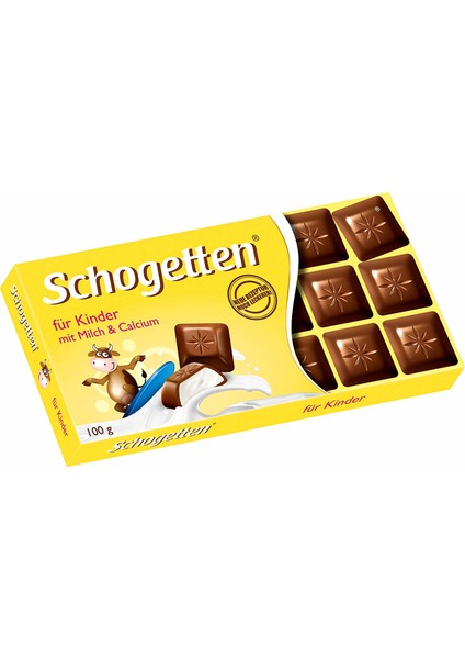 Çocuklar Için Sütlü Çikolata 100 gr