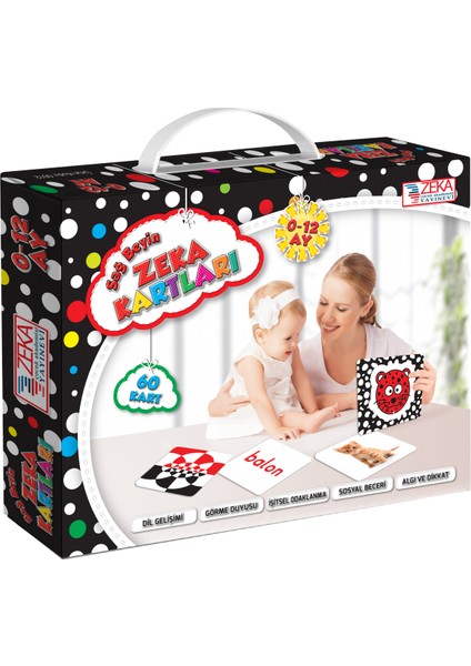 Bebek Zeka Kartları - (0-12 Ay ) Sağ Beyin Zeka Kartları