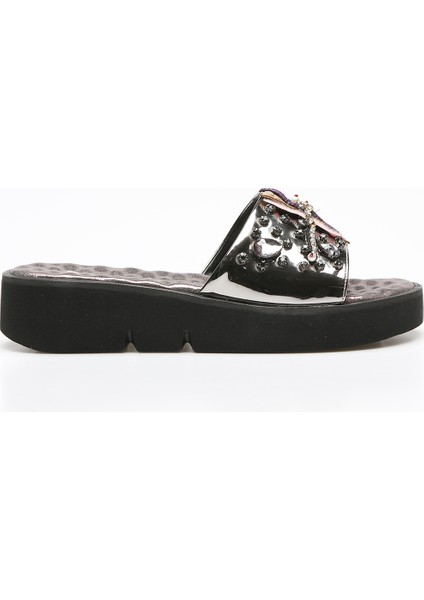 Plus Platin Ayna Kadın Terlik fiyatları