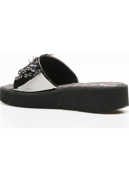 Plus Platin Ayna Kadın Terlik fırsatları