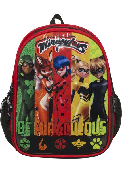 Miraculous Ladybug Karakterleri Lisanslı Ilkokul Çantası 2122 (Kız Çocuk)