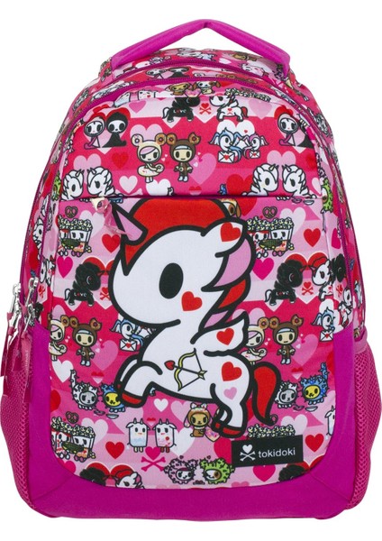 Tokidoki Kız Çocuk Fuşya Renk Okul Sırt Çantası 2179