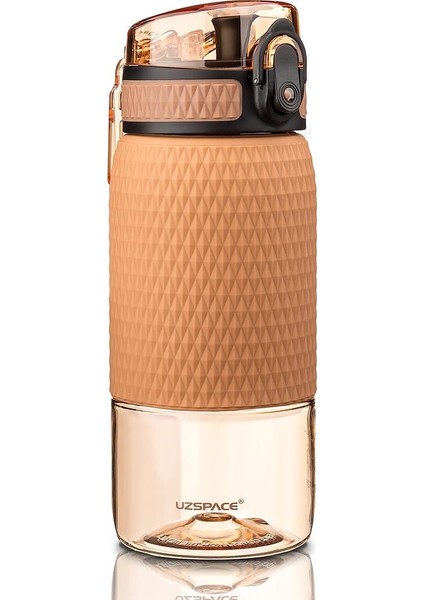 380 ml Kahverengi Tritan Detoks Su Şişesi - 5055