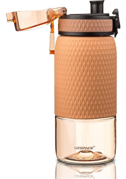 380 ml Kahverengi Tritan Detoks Su Şişesi - 5055