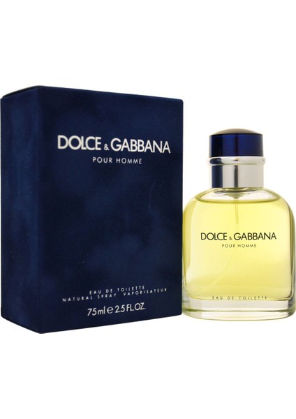 Dolce Gabbana Pour Homme Erkek Parfüm Edt 75 ml