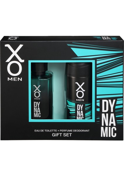 Dynamic Erkek Parfüm Seti 100 ml EDT + 125 ml Deodorant