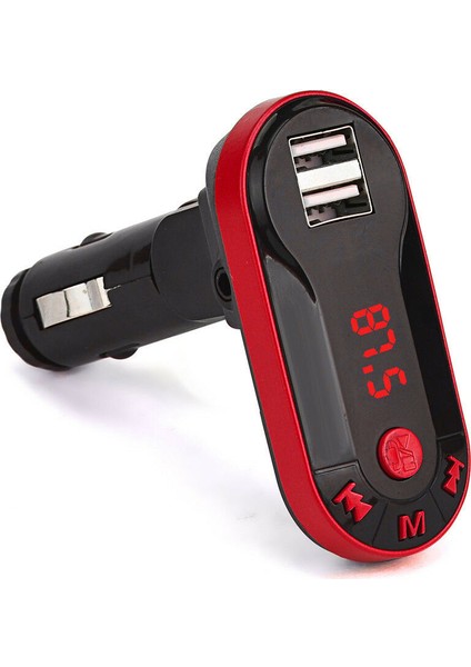 Fm10 Usb Sd Kart Girişli Bluetoth Fm Transmitter