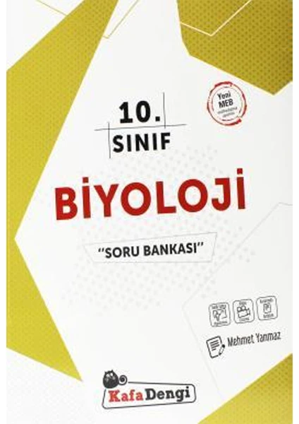 Kafa Dengi Yayınları 10.Sınıf Biyoloji Soru Bankası