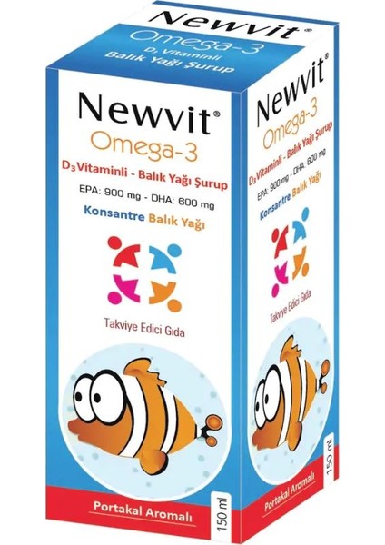 Omega 3 Şurup 150 ml