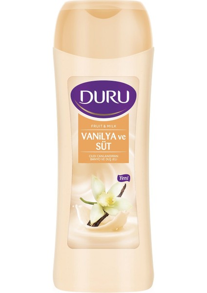 Fruit & Milk Vanilya ve Süt Duş Jeli 450 ml