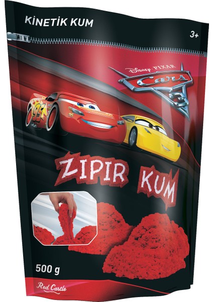 Castle Zıpır Kum Cars 3 500 Gr Poşetli Zkp-500-51