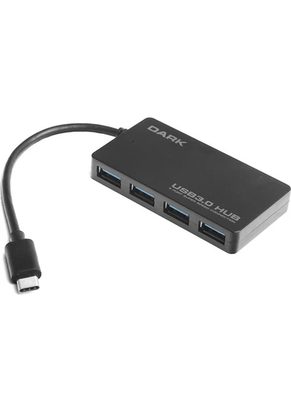 Connect Master U31X4 USB3.1 Type-C to 4 Port Type-A HUB (DK-AC-USB31X4)