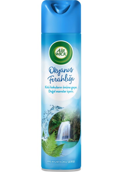 Airwick Oda Kokusu Aerosol Okyanus Ferahlığı 300ml