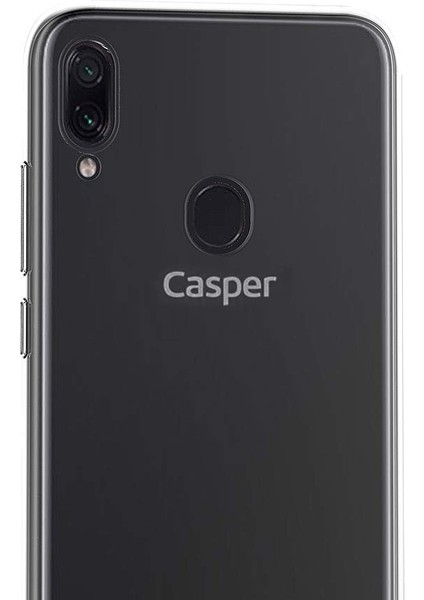 Casper Via G4 Kılıf Transparent Soft Beyaz
