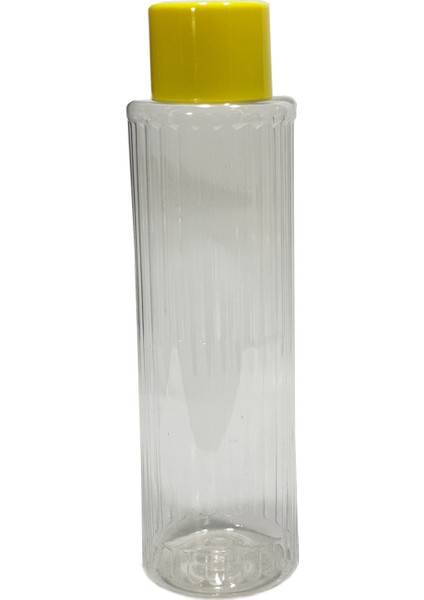 Boş Pet Şişe Ambalaj 400 ml Kolonya Şişesi 5 Adet Takım