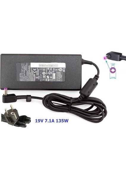 Acer Nitro 5 ANB515-51-72MN Notebook Adaptörü