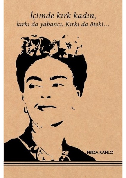 Frida Kahlo 2 - Kraft Defter