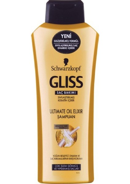 Ultimate Oil Elixir Şampuan 550 ml 6'lı Set