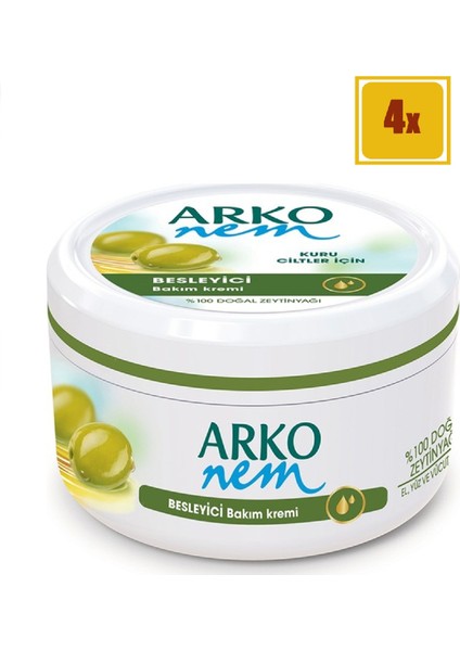 Nem Zeytinyağlı Besleyici Bakım 300 ml 4'lü Set