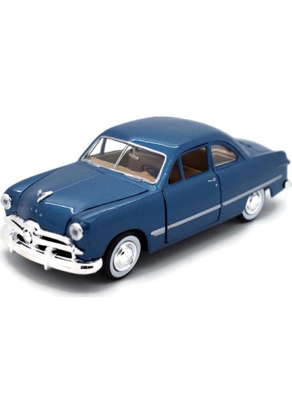 1949 Ford Coupe Diecast Mavi 1/24