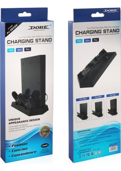 Ps4 Multi Fonksiyonel Stand (Fat/slim/pro Uyumlu) - TP4-023B