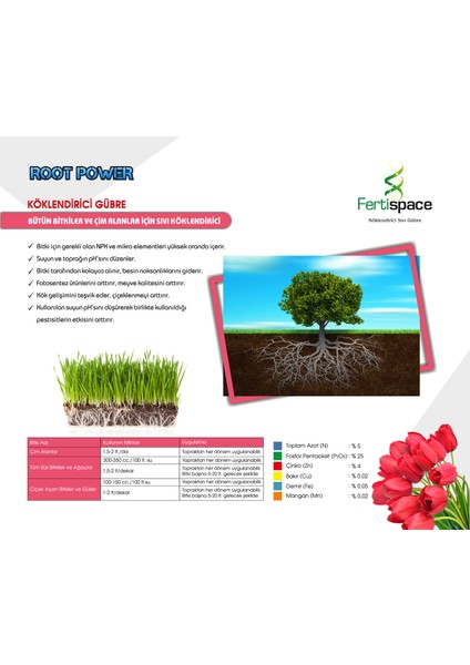 Fertispace Root Power 5 Lt (Köklendirici Sıvı Gübre)
