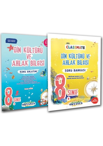 8. Sınıf Din Kültürü Konu Anlatımı ve Classmate Soru Bankası