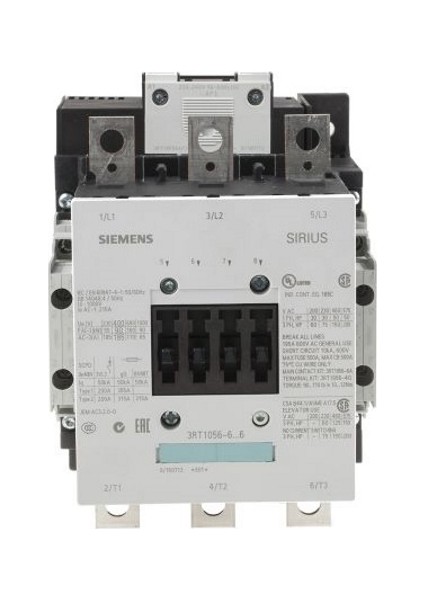 Sıemens 3Rt1056-6Ap36 90Kw Kontaktör 230Vac