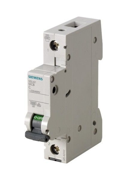 Sıemens 5Sl6125-7Ya 1X25 C 6Ka Otomat