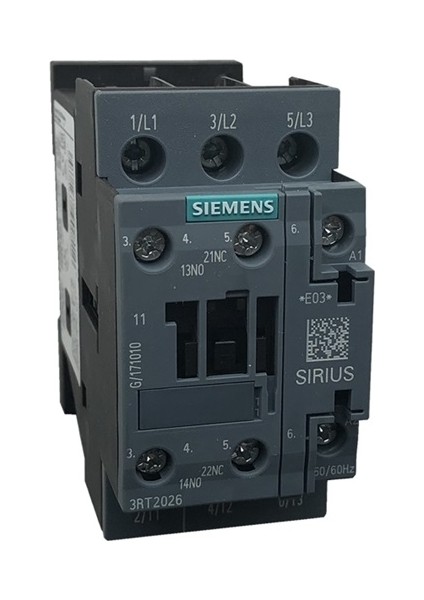 Sıemens 3Rt2026-1Bb40 Kontaktör 11Kw 24Vdc