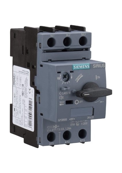 Sıemens 3Rv2011-0Ka10 0.9-1.25A M.K.Ş 100Ka
