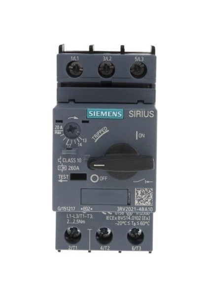 Sıemens 3Rv2021-4Ba10 14-20A M.K.Ş 55Ka