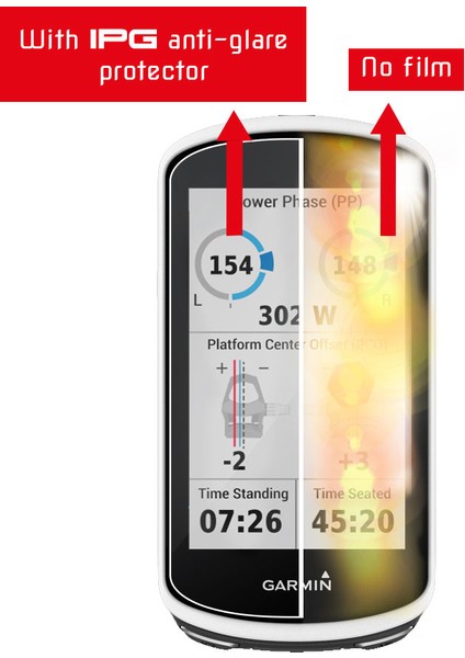 Garmin Edge 1030 Bisiklet Bilgisayarı Için Ekran Koruyucu (2 Adet)
