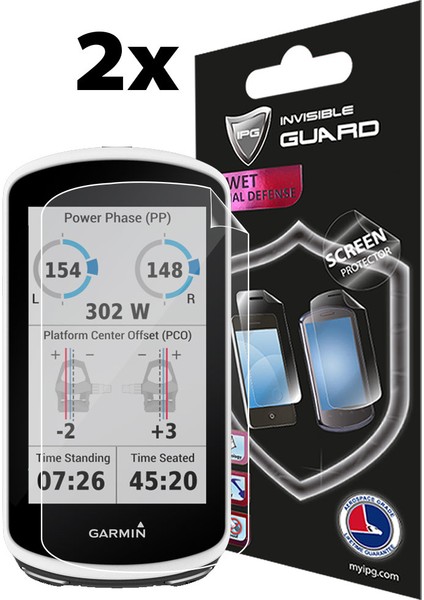 Garmin Edge 1030 Bisiklet Bilgisayarı Için Ekran Koruyucu (2 Adet)