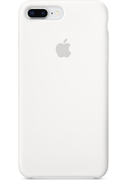 Apple iPhone 7/8 Plus Silikon Kılıf Beyaz