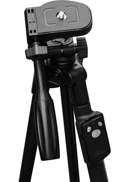 Yungteng 3388 Telefon ve Kamera İçin Bluetooth Kumandalı 146 cm Tripod