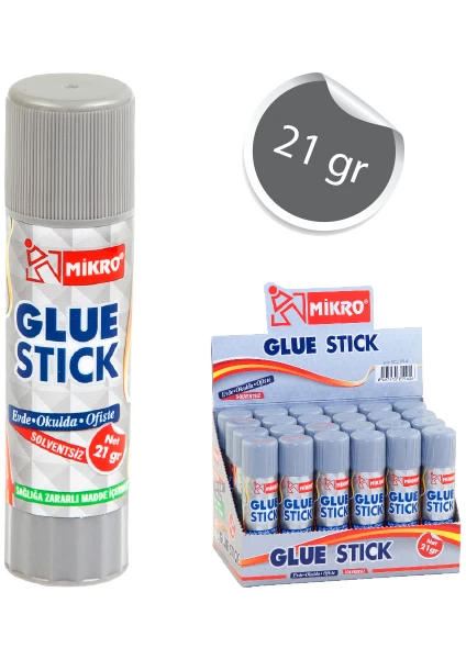 Glue Stick Yapıştırıcı 21Gr 24'Lü Paket