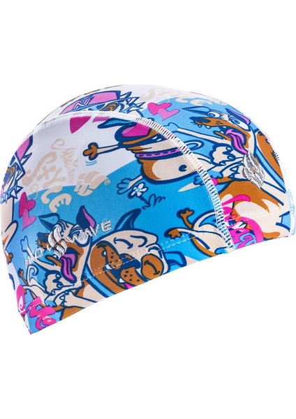 M0525 03 0 00W Junior Textile Cap Funky Dogs Mu