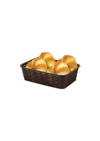 Hasır Desenli Ekmek Sepeti Köşeli BO667 fiyatları