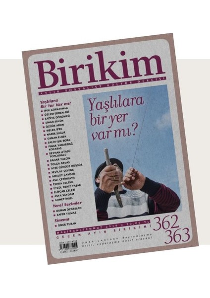 Sayı 362/363 Haziran/Temmuz