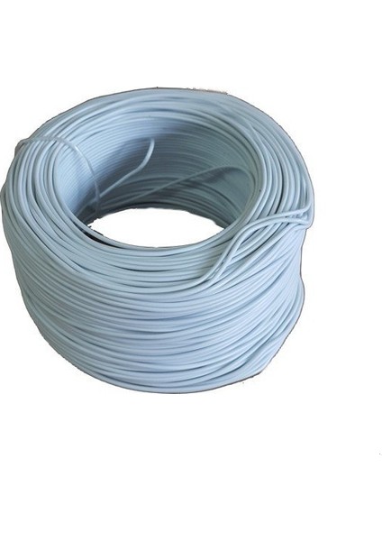 0,22MM Çok Damarlı Montaj Kablosu 100MT Beyaz fiyatları