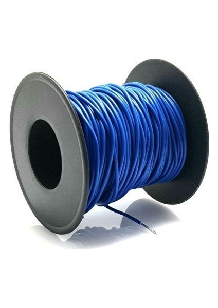 0.22MM 20MT Çok Damarlı Mavi Montaj Kablosu