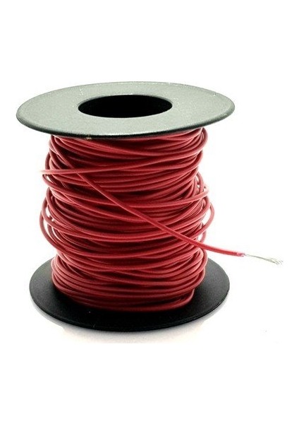0.22MM 20MT Çok Damarlı Kırmızı Montaj Kablosu fiyatları