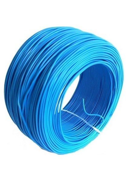 0,22MM Çok Damarlı Montaj Kablosu 100MT Mavi