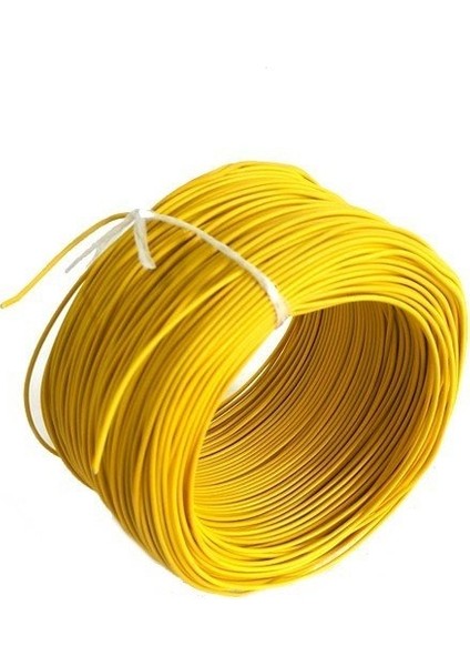 0,22MM Çok Damarlı Montaj Kablosu 100MT Sarı