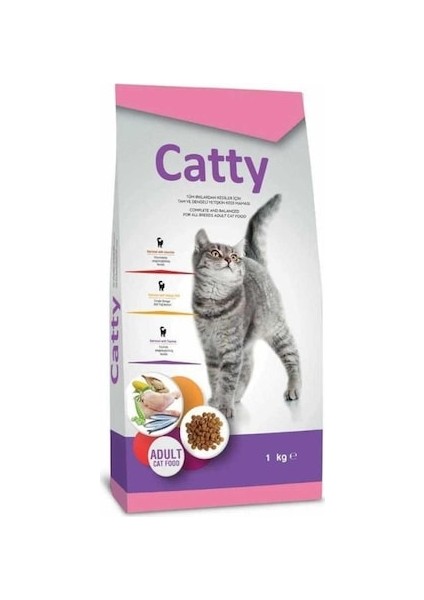 Tavuklu Yetişkin Kedi Maması 1 kg